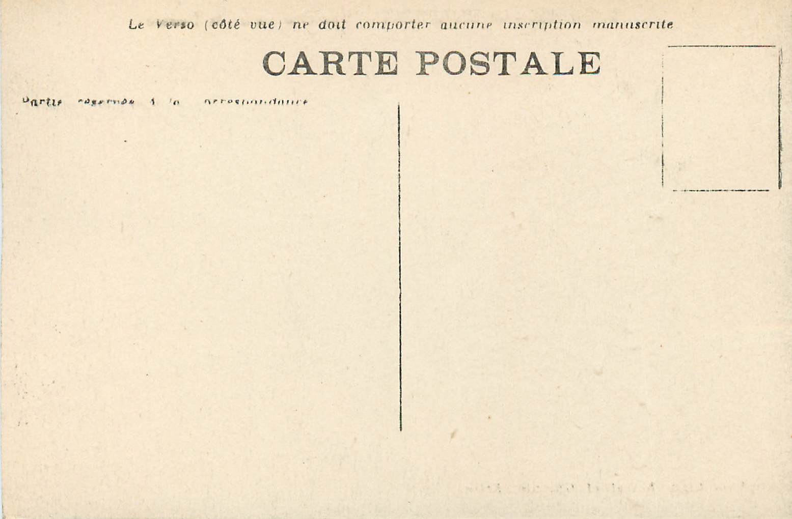 Les Gorges de la Vézère — Le Sallant — Corrèze — Rückseite