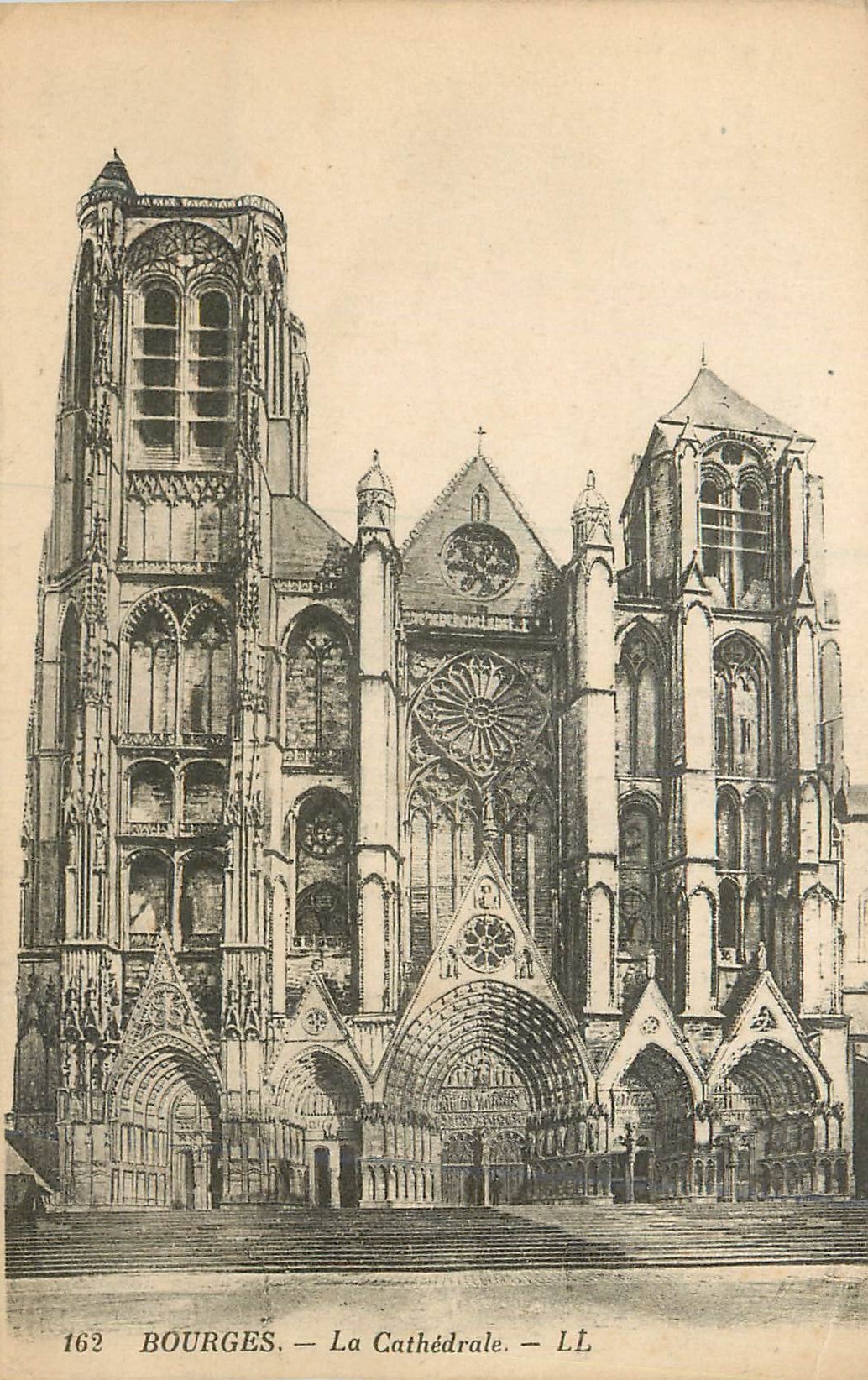 Bourges — La Cathédrale — LL 162