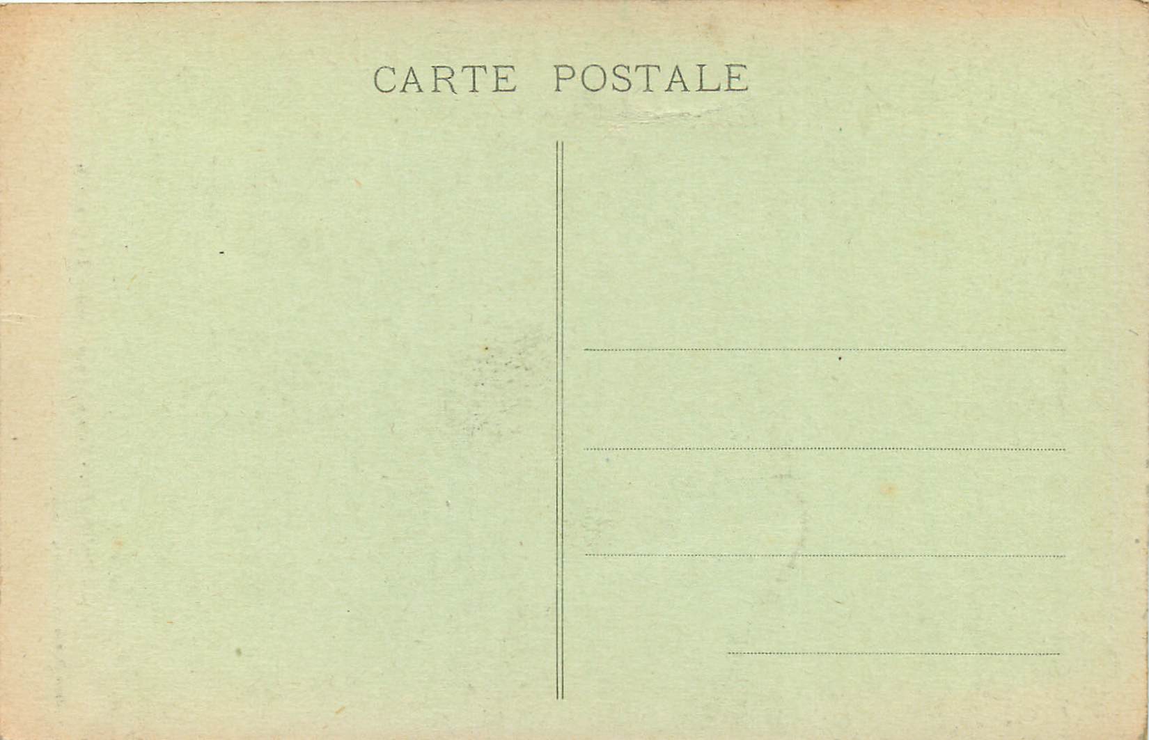 CPA 21 bourges palais jacques coeur la chapelle — Rückseite