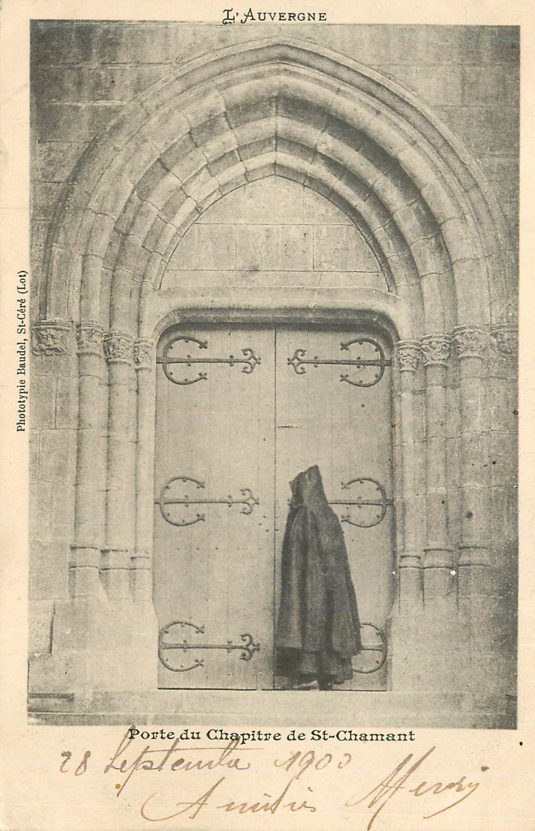 CPA L auvergne porte du chapitre de st chamant
