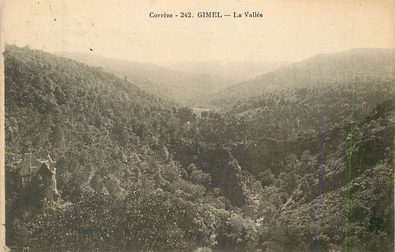 CPA Correze 242 gimel la vallee