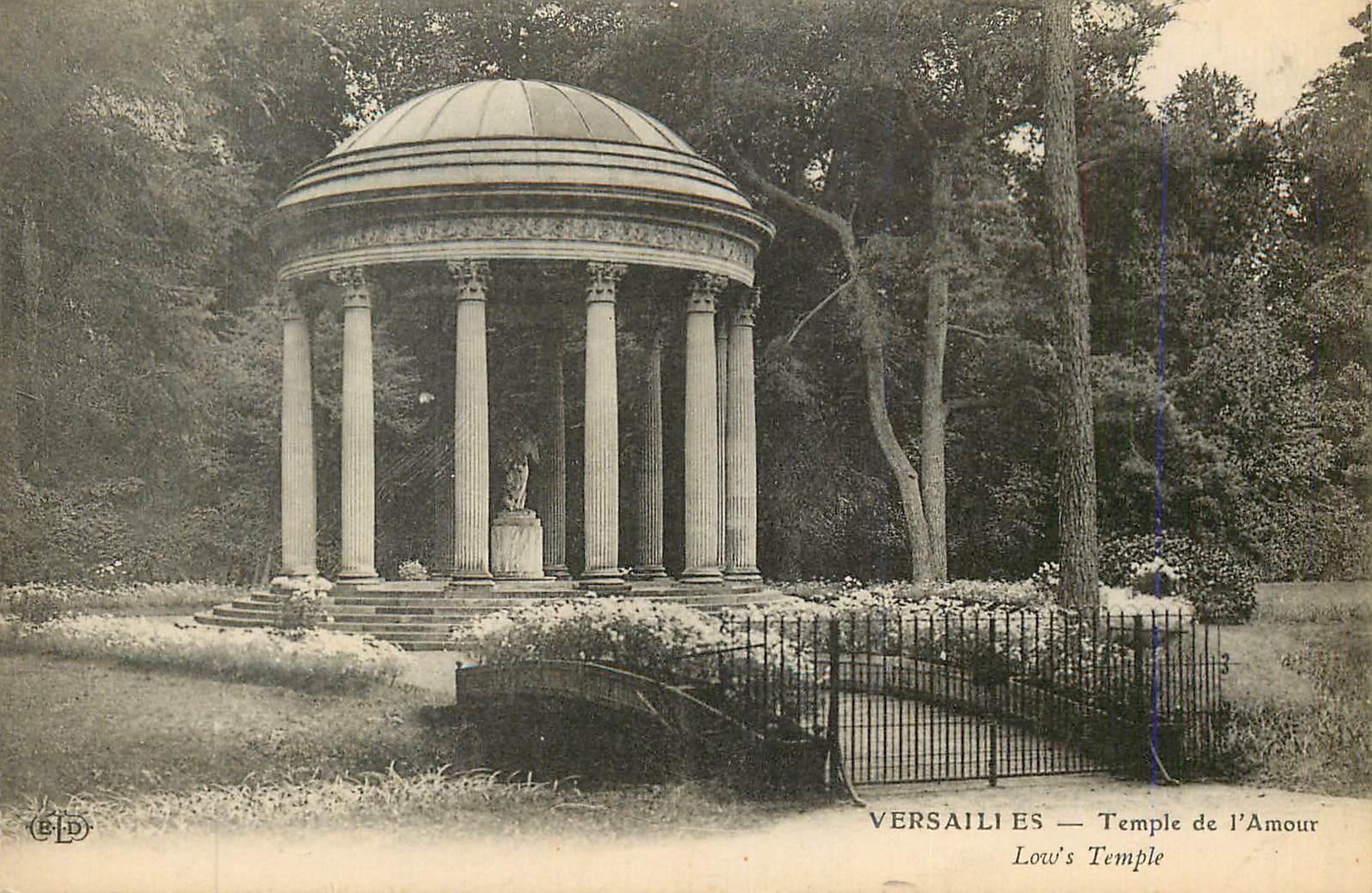 CPA Versailles temple de l amour