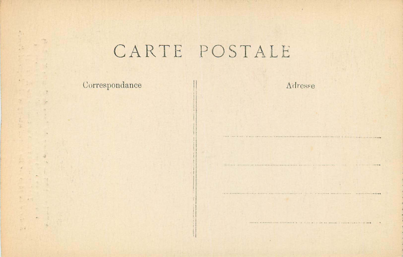 CPA Versailles voiture de charles x (1825) — Verso