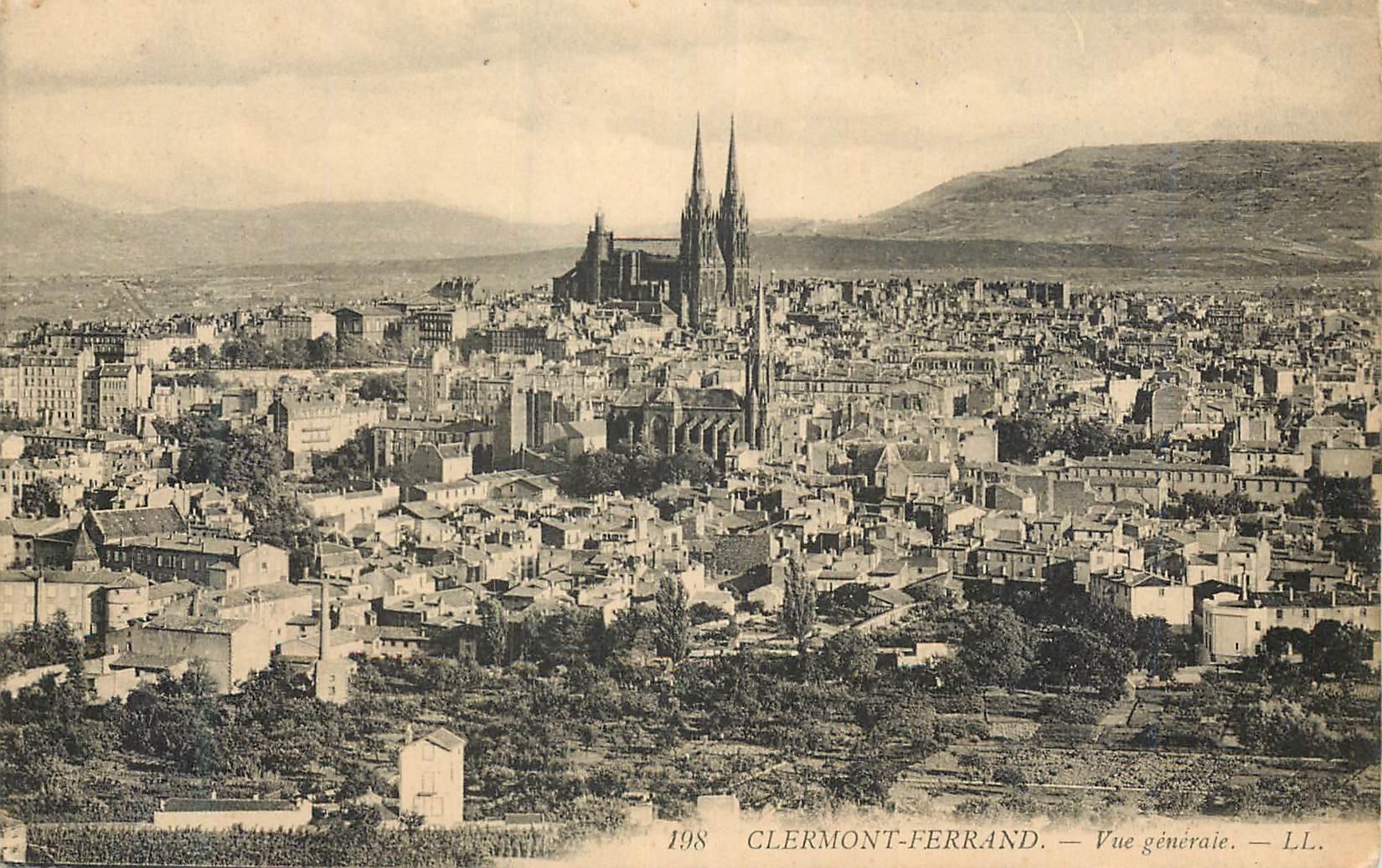 Clermont-Ferrand — Vue générale — LL. n° 198