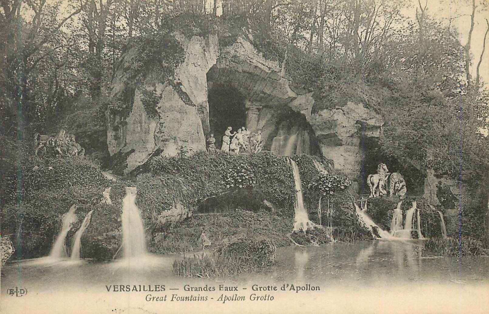 Versailles — Grandes Eaux — Grotte d'Apollon