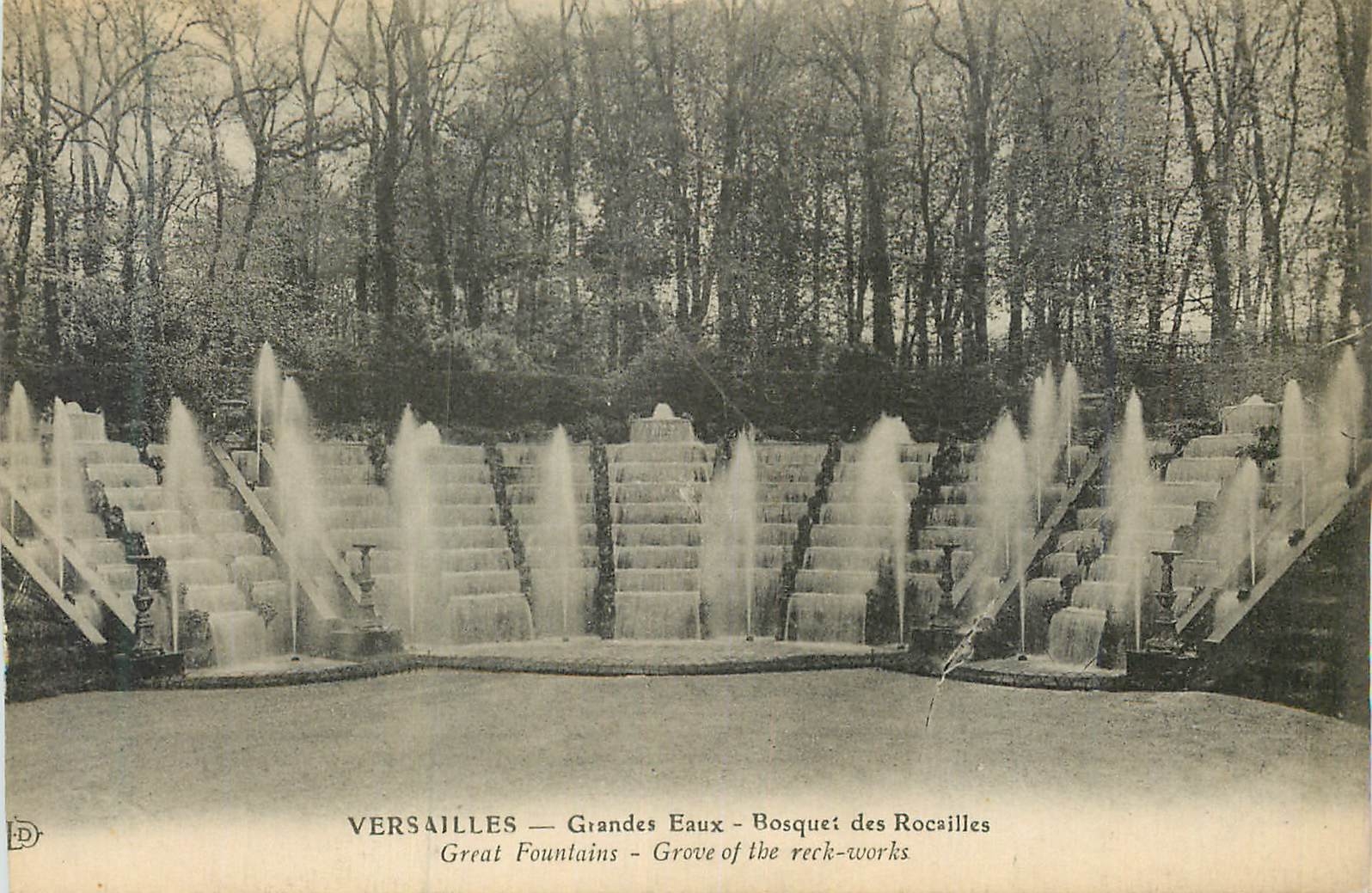 Versailles — Grandes Eaux — Bosquet des Rocailles