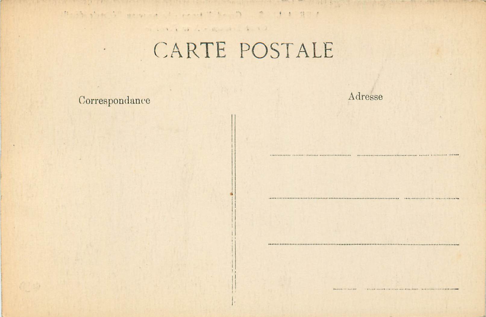 CPA Versailles grand trianon le nouveau peristyle(detail) — Verso