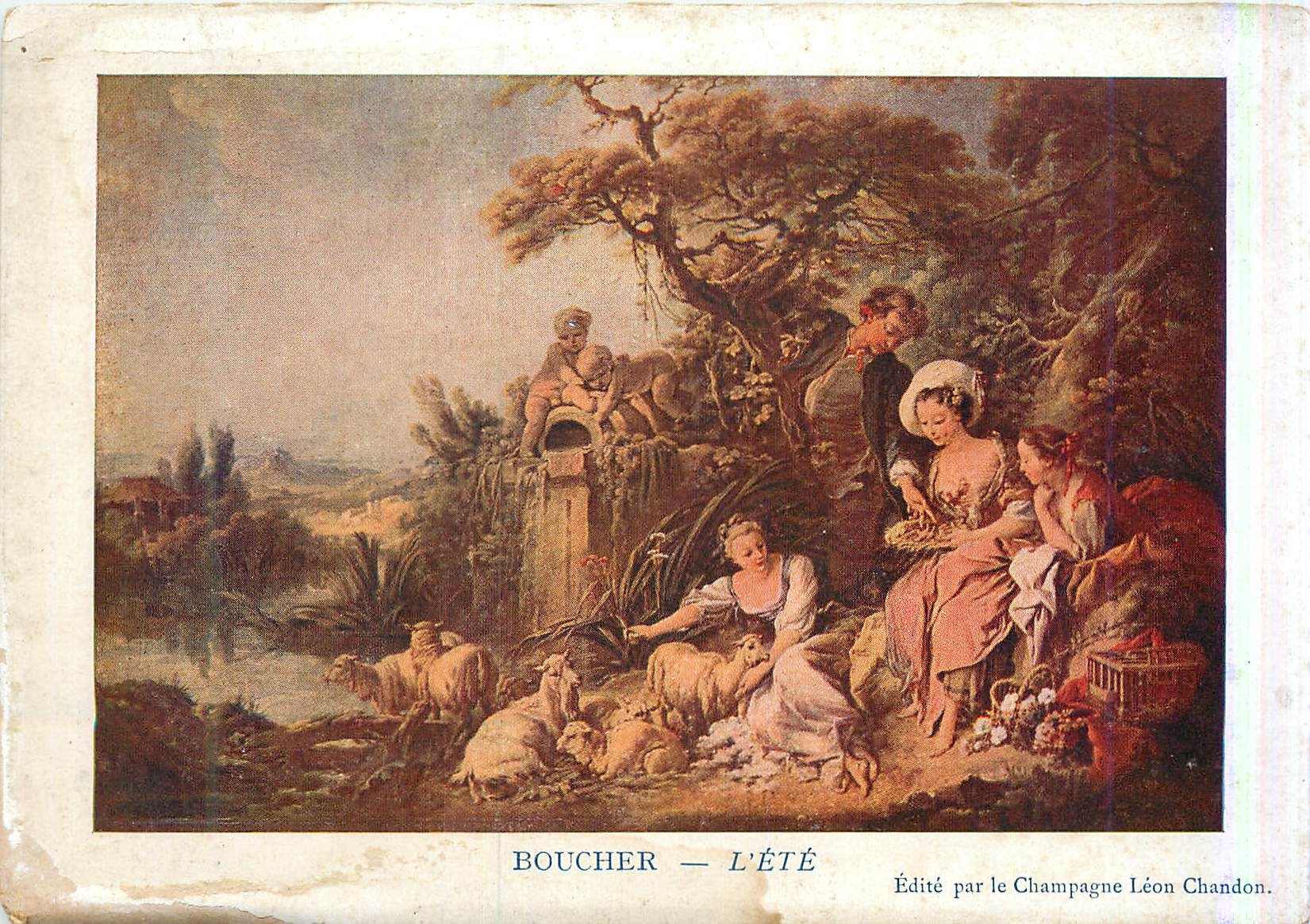 Boucher — Sommer — Veröffentlicht von Champagne Léon Chandon