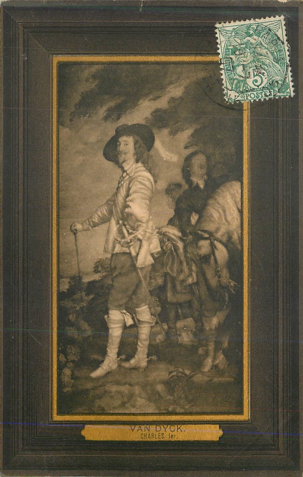 CPA Van dyck charles 1er