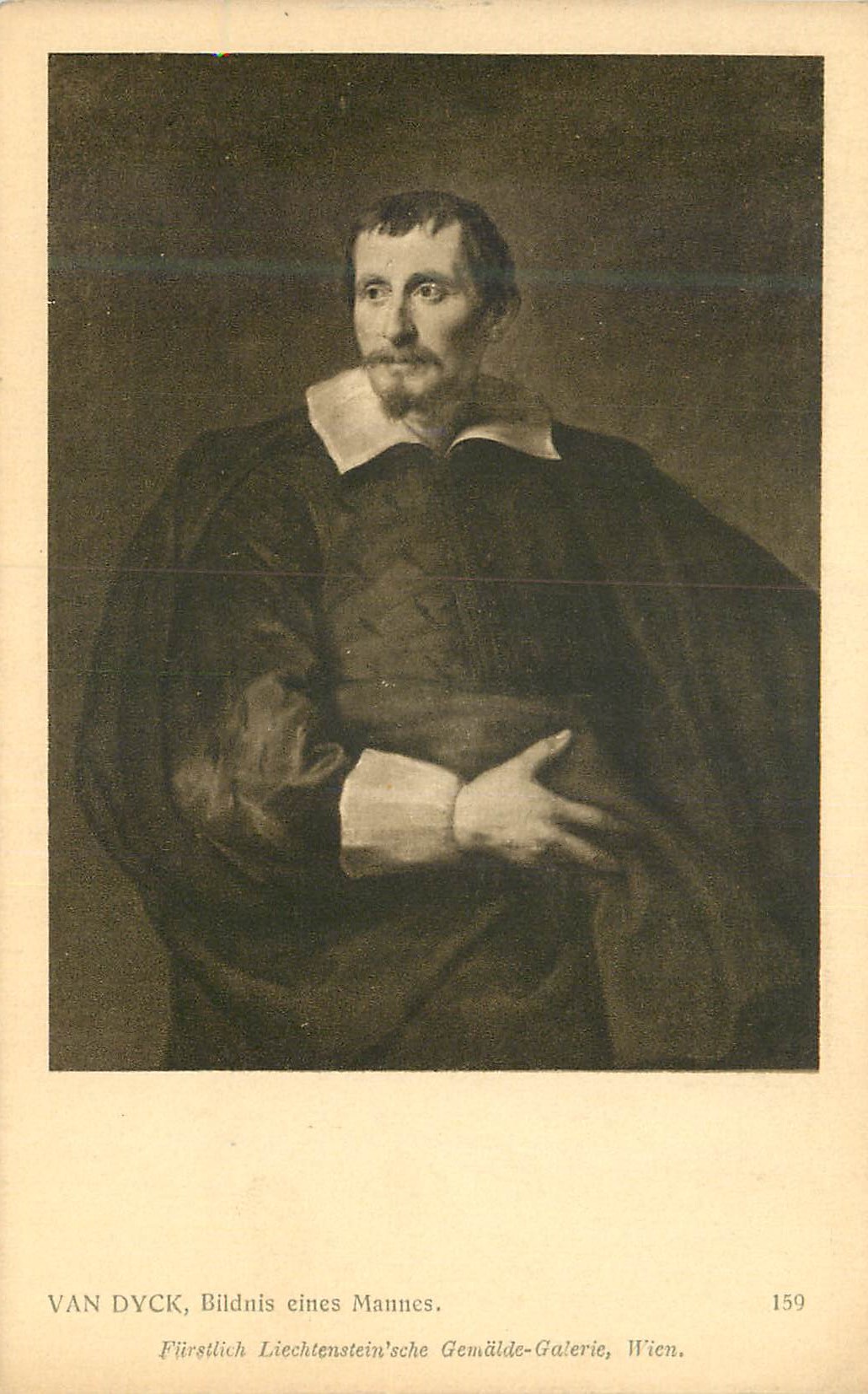 CPA Van dyck bildnis cines maunes