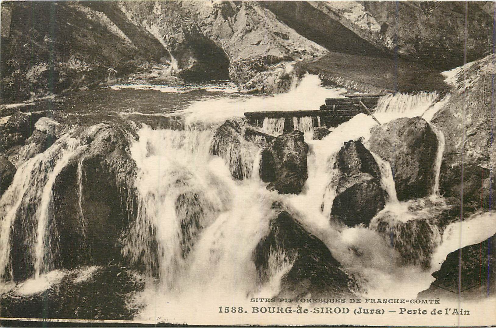 Perte de l'Ain — Bourg-de-Sirod (Jura) — Sites pittoresques de Franche-Comté