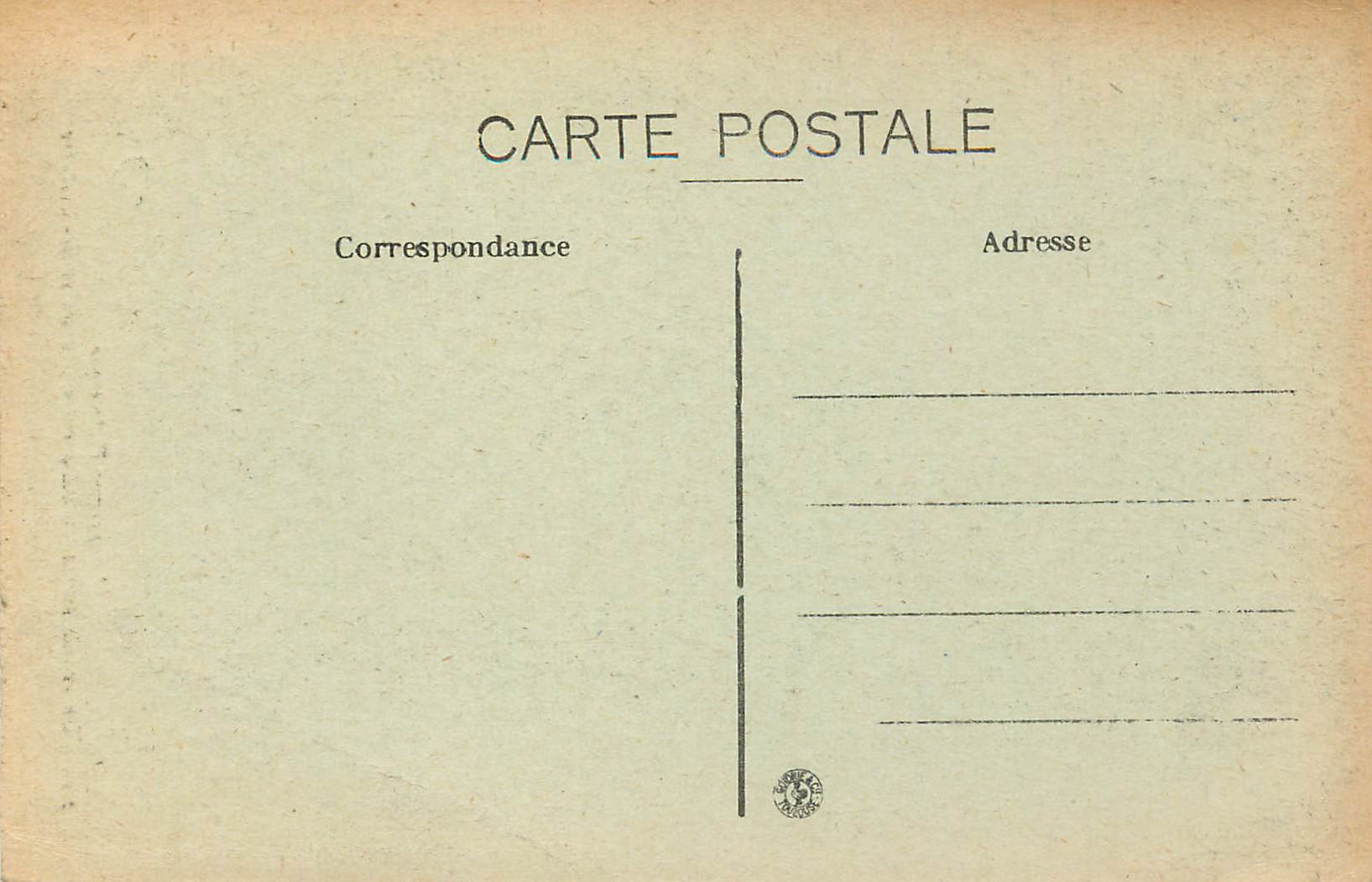 CPA L auvergne pittoresque 2408 un rapide sur la couze entre murols et st nectaire — Rückseite