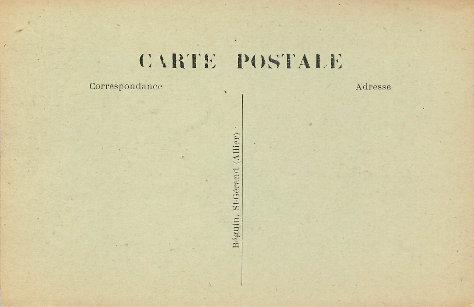 CPA L auvergne pittoresque 2301 vallee de chaudefour vue generale prise du puy ferrand — Rückseite