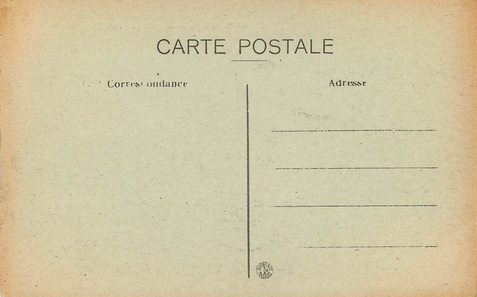 CPA 2301 l auvergne pittoresque entree de la vallee de chaudefour — Rückseite