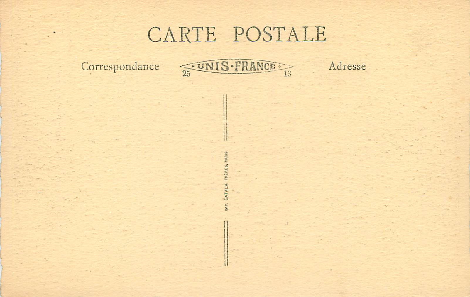 CPA La franche comte 63 besancon la porte taillee — Rückseite