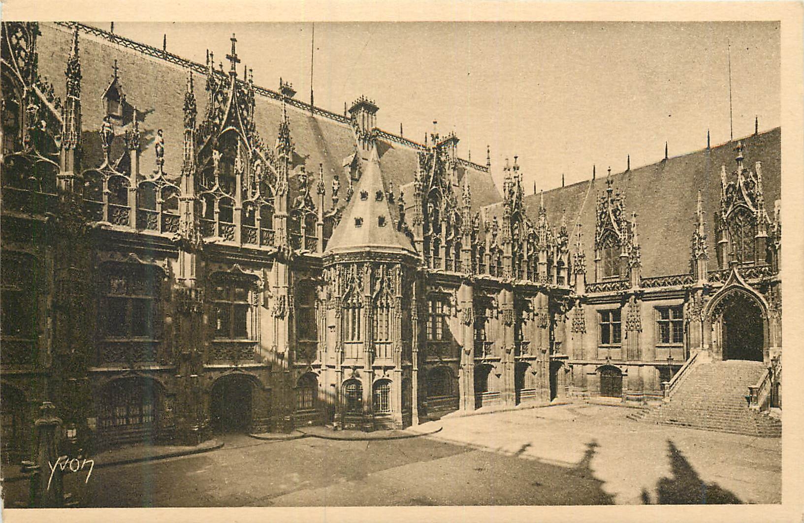 CPA La douche france rouen le palais de justice construit en 1499 sous louis xii