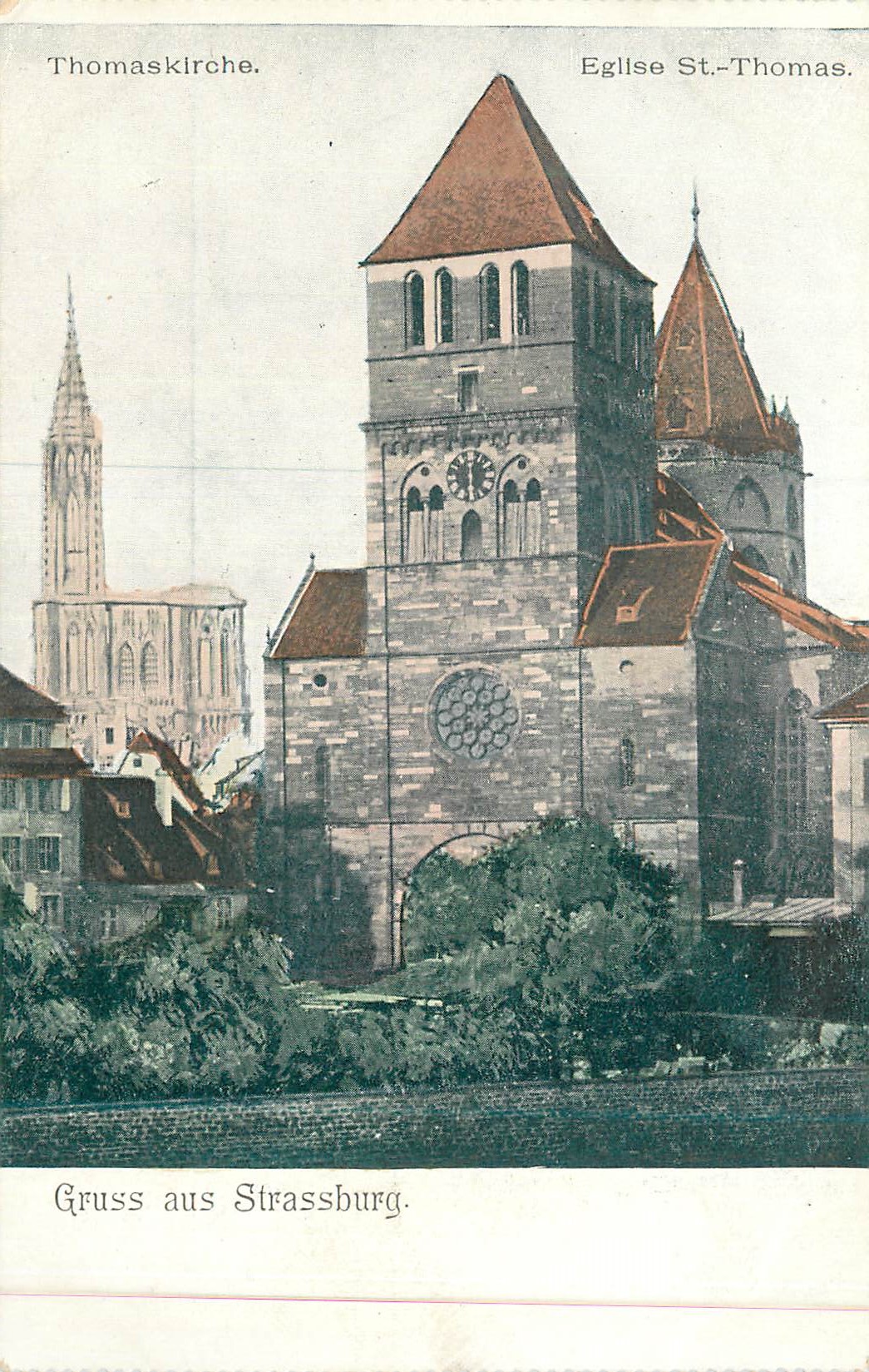 CPA Thomaskirche eglise st thomas