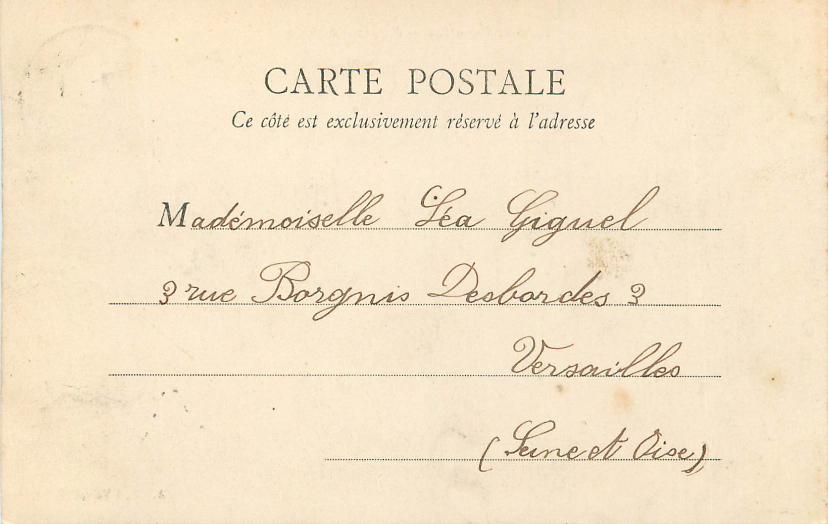 CPA Parc de versailles bassins d apollon — Verso