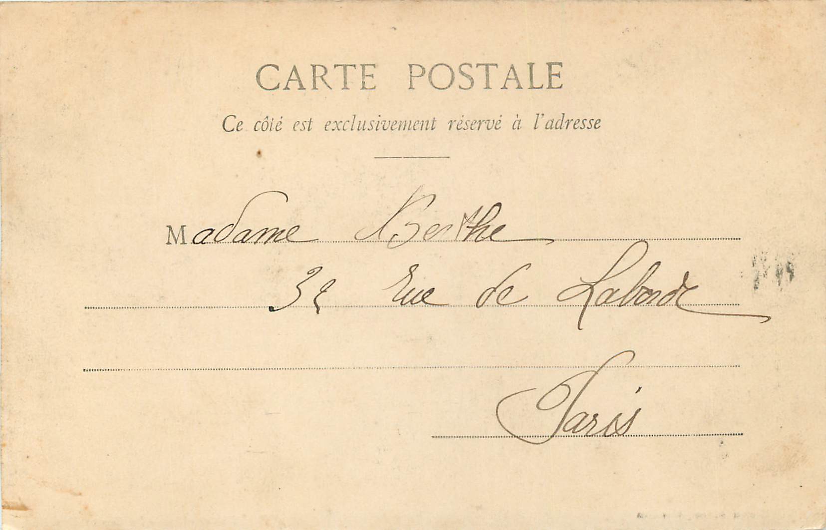 CPA Parc de versailles la grotte d apollon — Verso