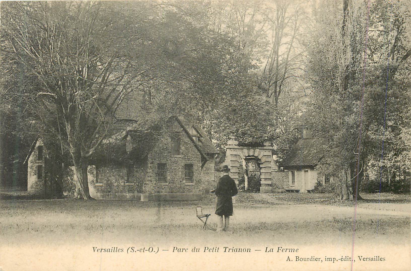 CPA Versailles(s et o) parc du petit trianon la ferme