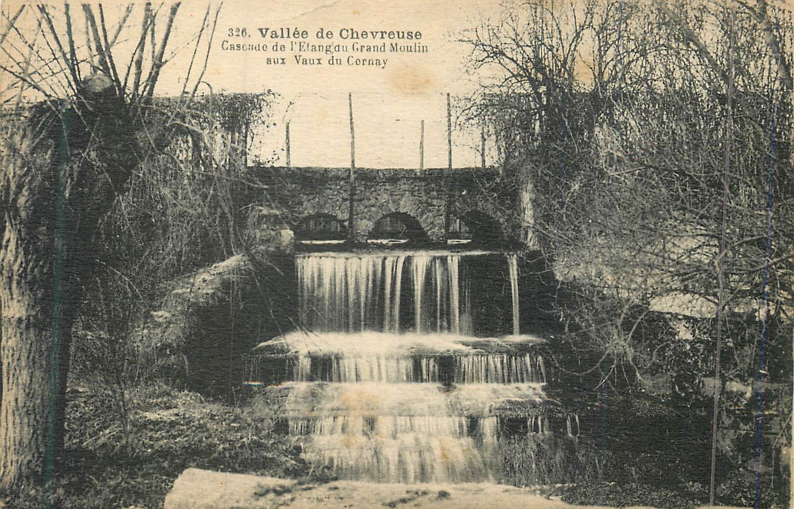 Vallée de Chevreuse — Cascade de l'Etang du Grand Moulin aux Vaux du Cornay — n° 326