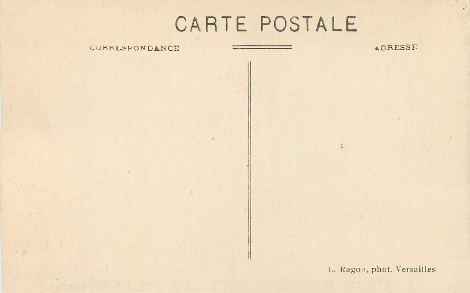 CPA 98 versailles le petit trianon la laiterie — Verso