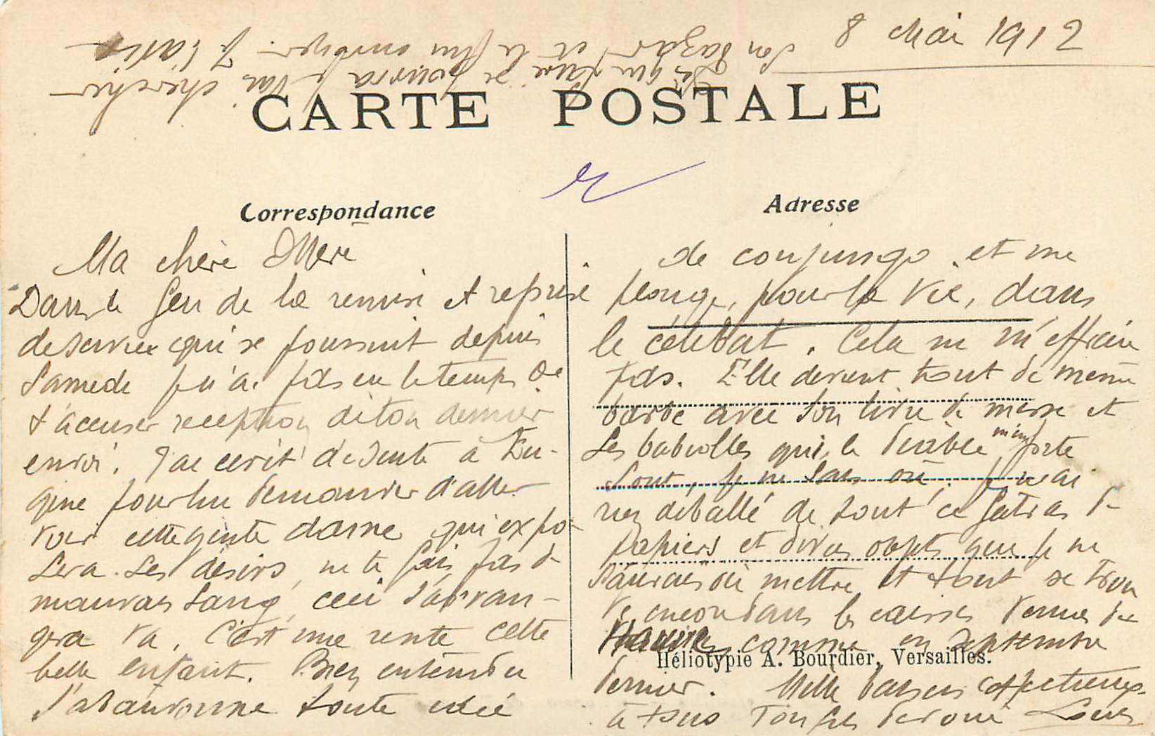 CPA 243 versailles le hameau de trianon — Verso