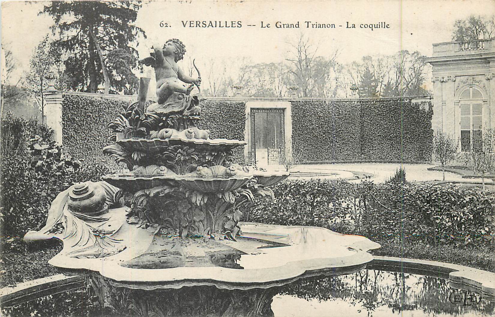CPA 62 versailles le grand trianon la coquille