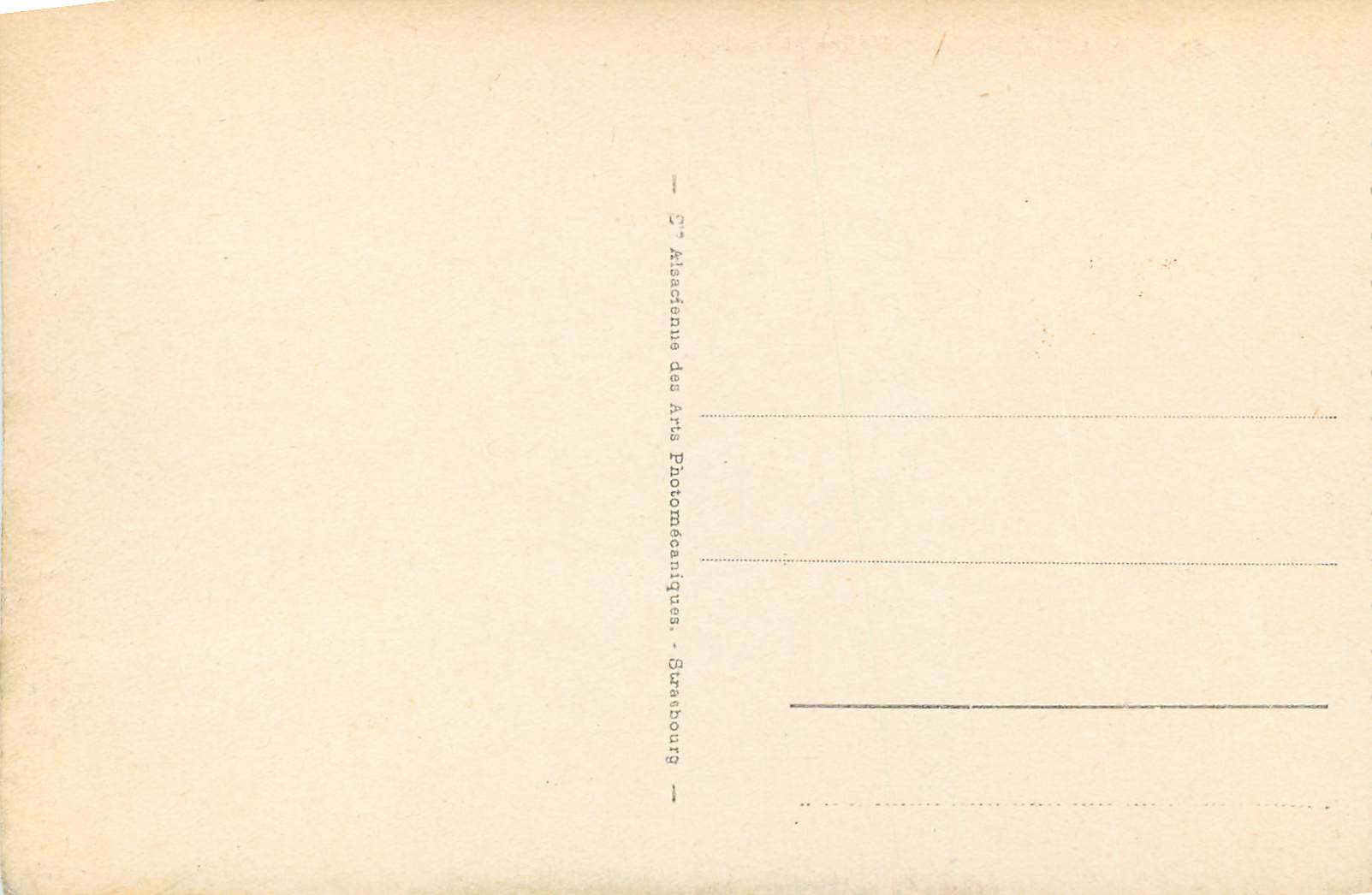 CPA 8 lourdes la vallee et le gave — Verso