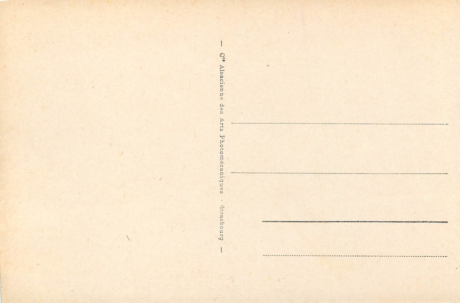CPA 213 lourdes les robinets — Verso