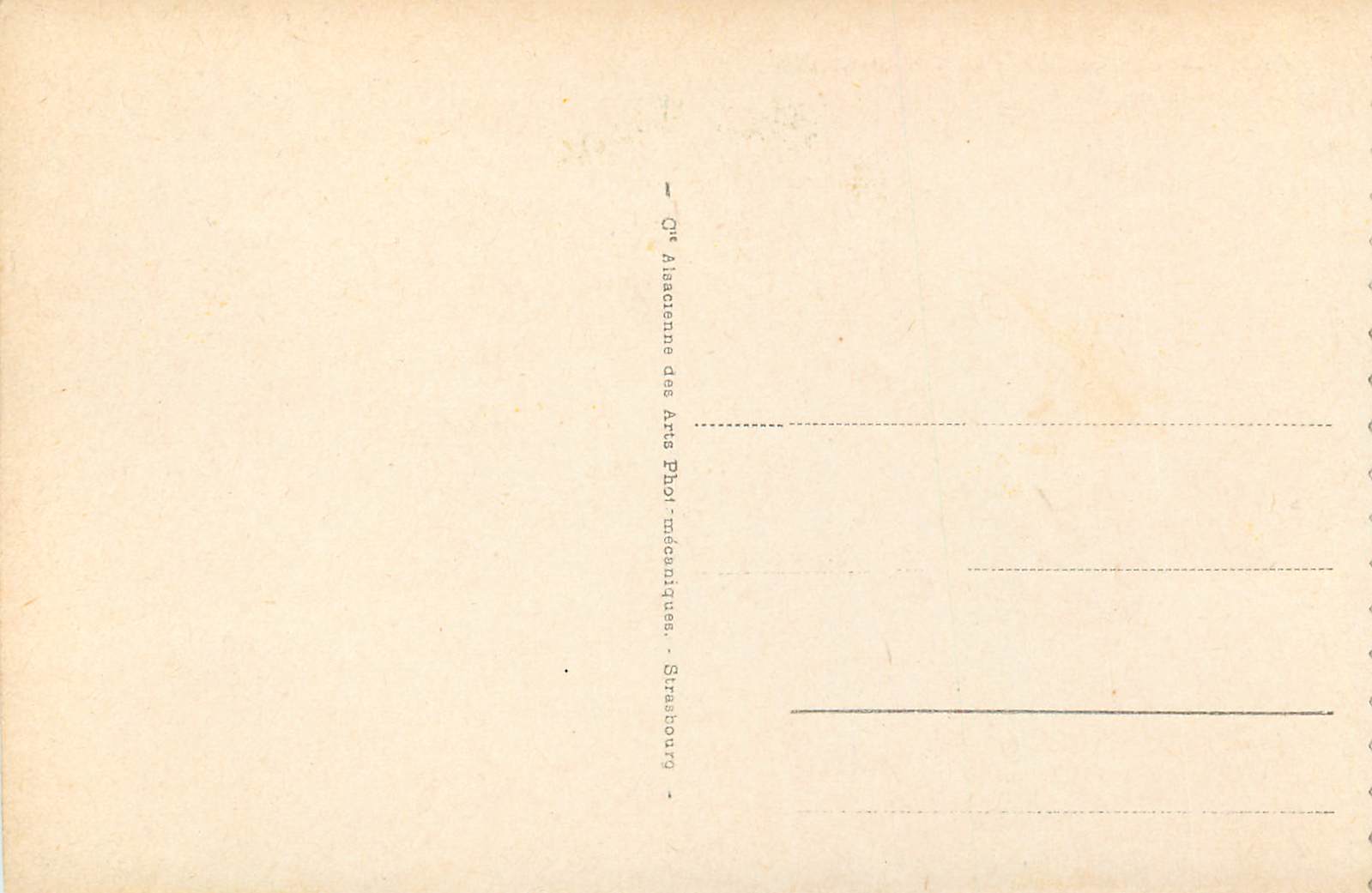CPA 231 lourdes la grotte en 1858 — Verso