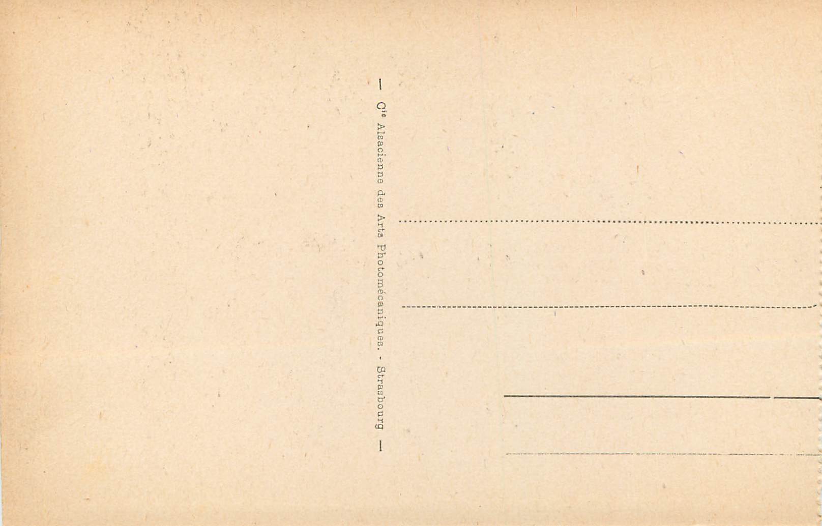 CPA 81 lourdes le calvaire(viii station) jesus console les filles de jerusalem — Verso