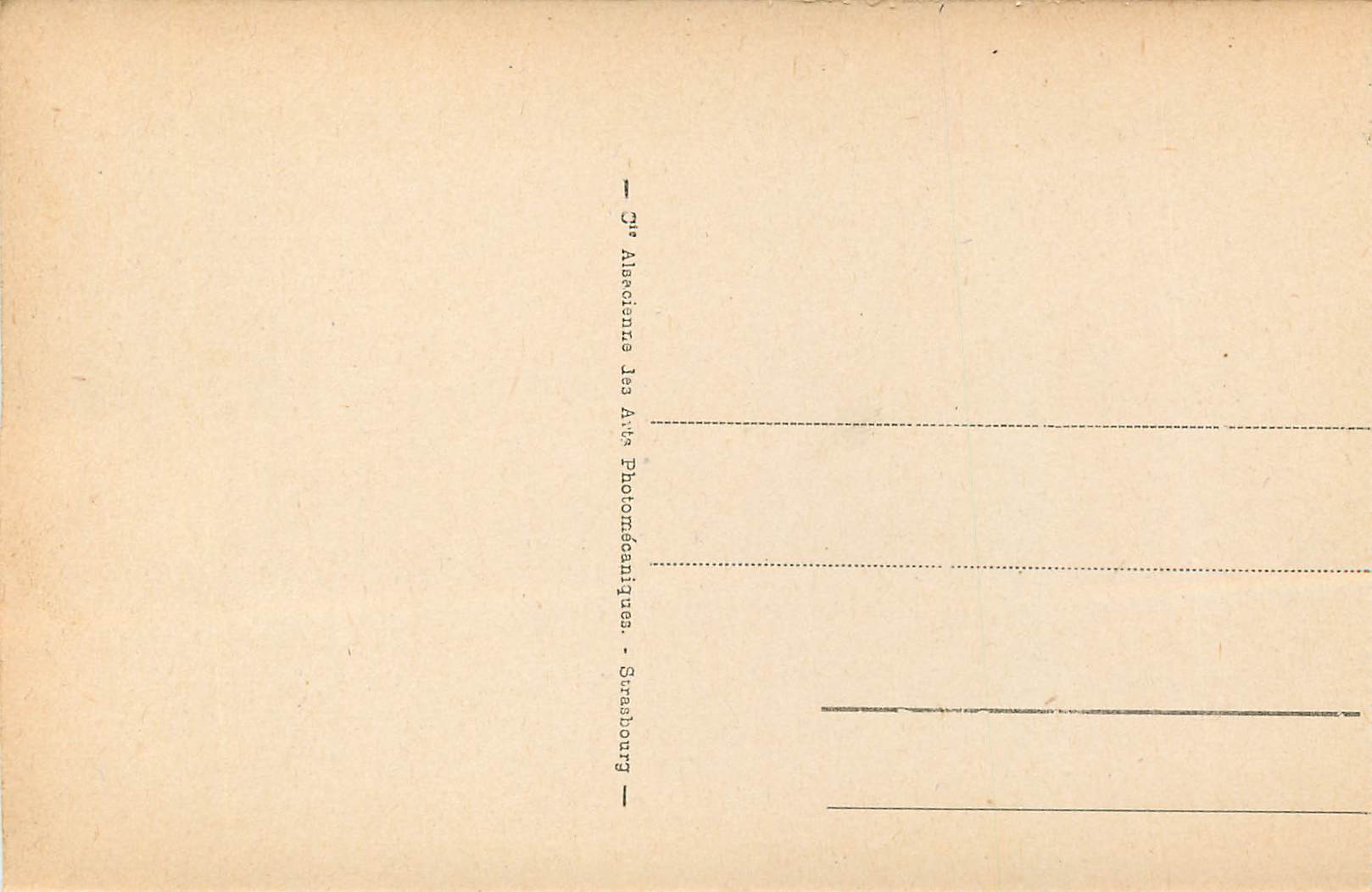 CPA 84 lourdes le calvaire(xi station) jesus attache a la croix — Verso