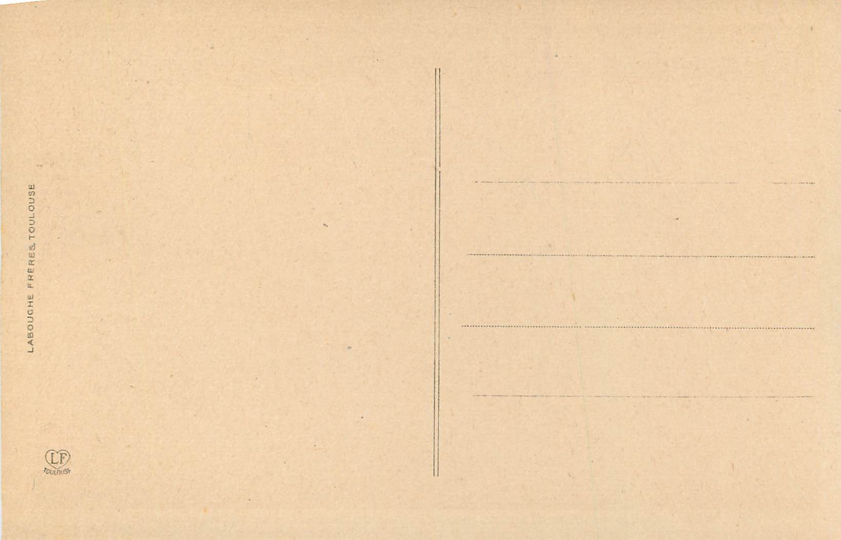 CPA 424 vallee et chapelle de heas fond de trounouse et munia — Verso
