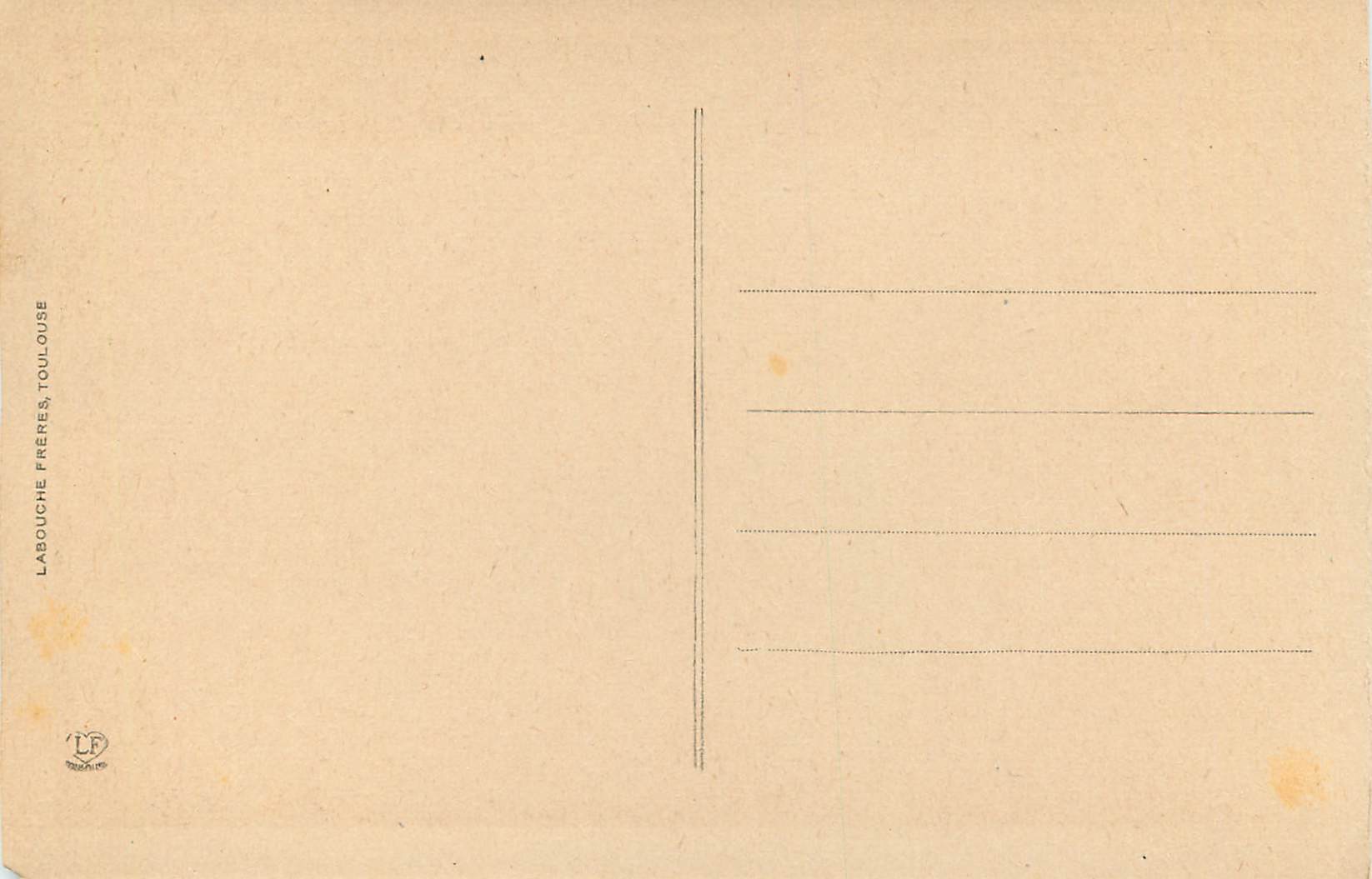 CPA 32 saint sauveur pont napolean — Verso