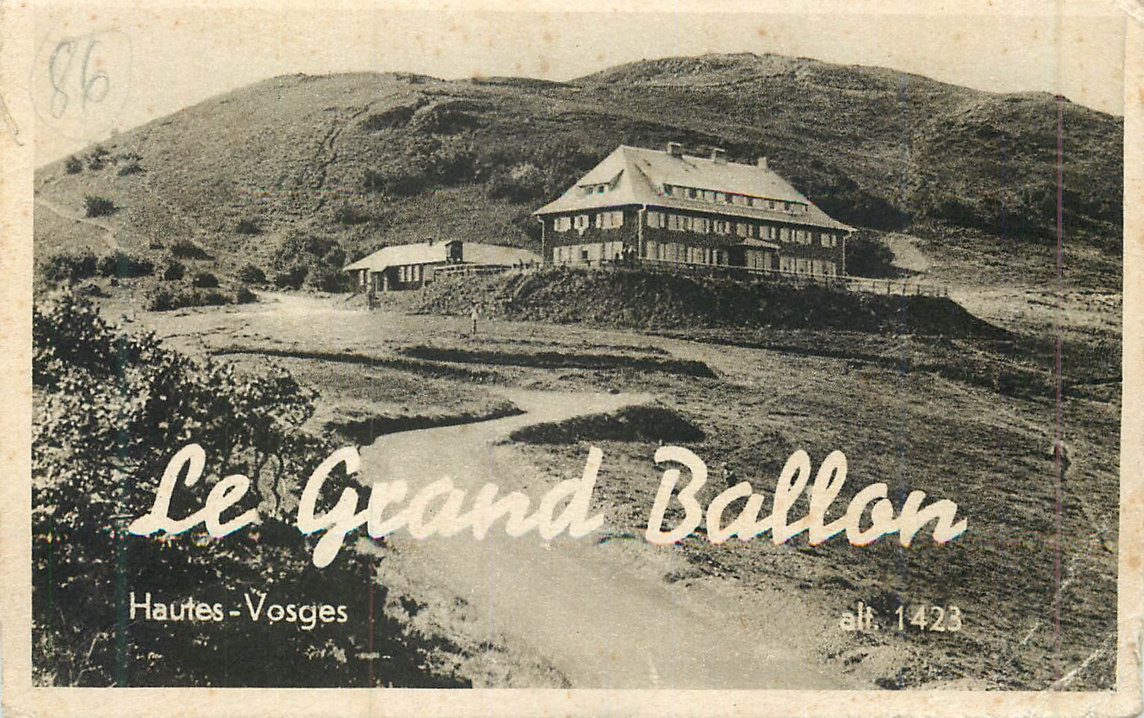 CPA Le grand ballons hautes vosges