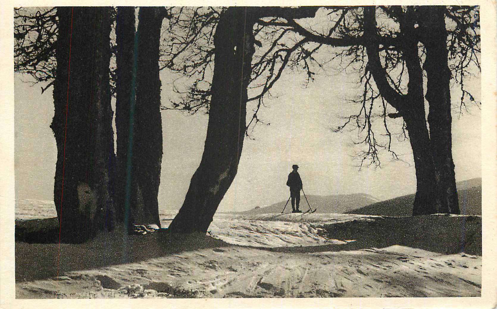 Paysage d'hiver au GRAND-BALLON — Altitude 1.425 m. — Photomag - N° 120