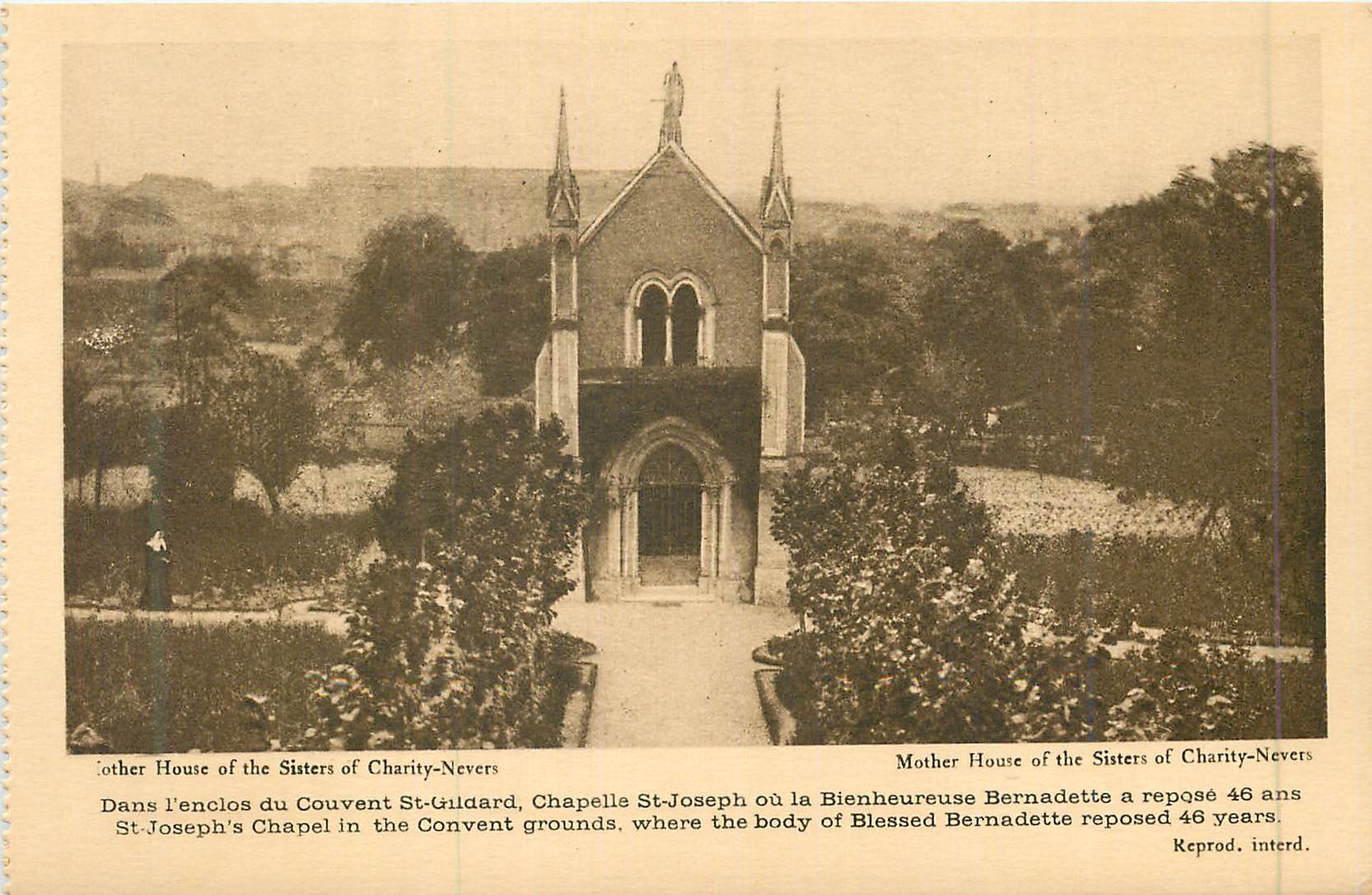 CPA Maison mere des soeurs de la charite de nevers