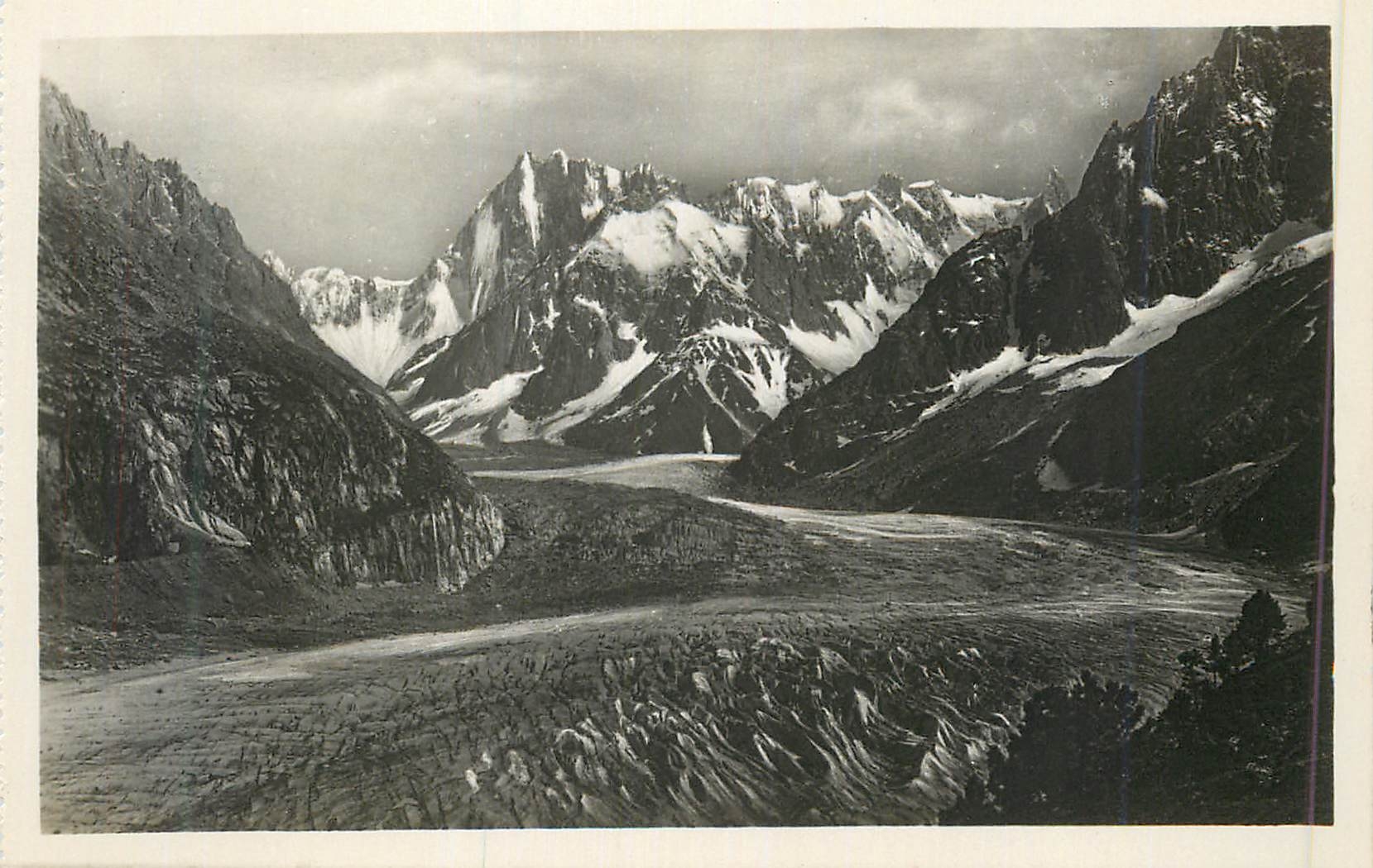 CPM 345 chamonix mont blanc la mer de glace