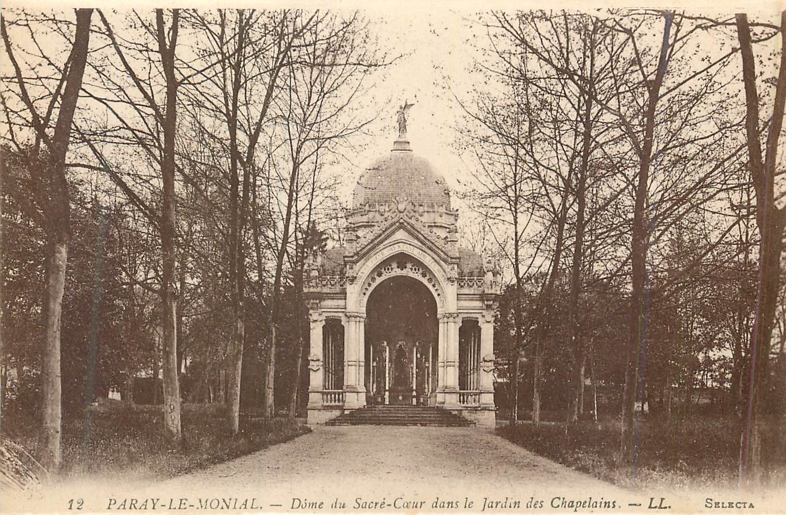 Paray-le-Monial — Dôme du Sacré-Cœur dans le Jardin des Chapelains — Selecta