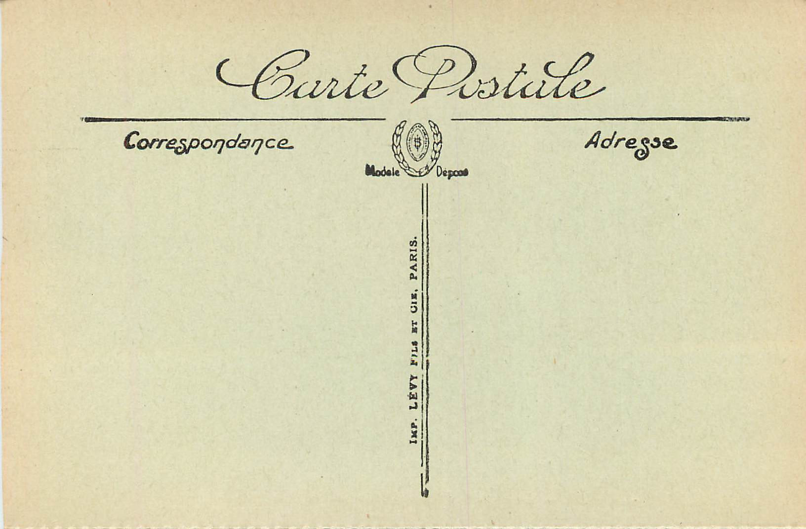Paray-le-Monial — La Chapelle de la Visitation — Vue Intérieure — LL. — Série 5 — Verso