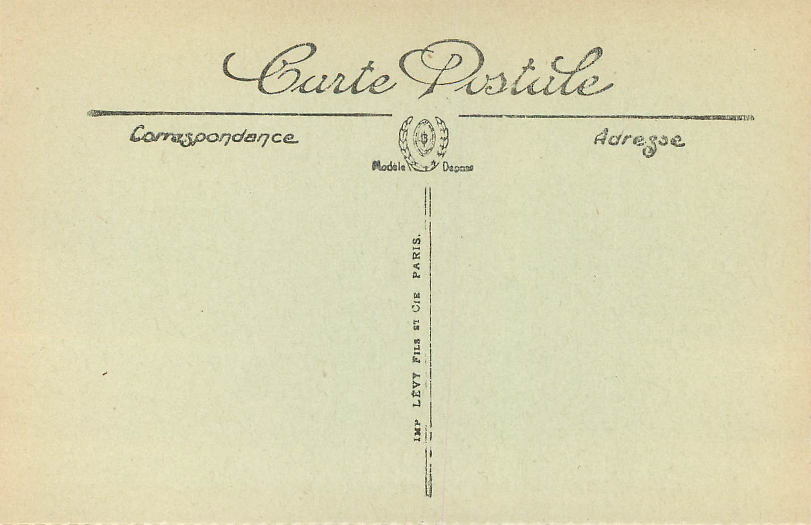 CPA paray le monial le jardin de la visitation le noisetier de l apparition et maison la colombiere — Rückseite