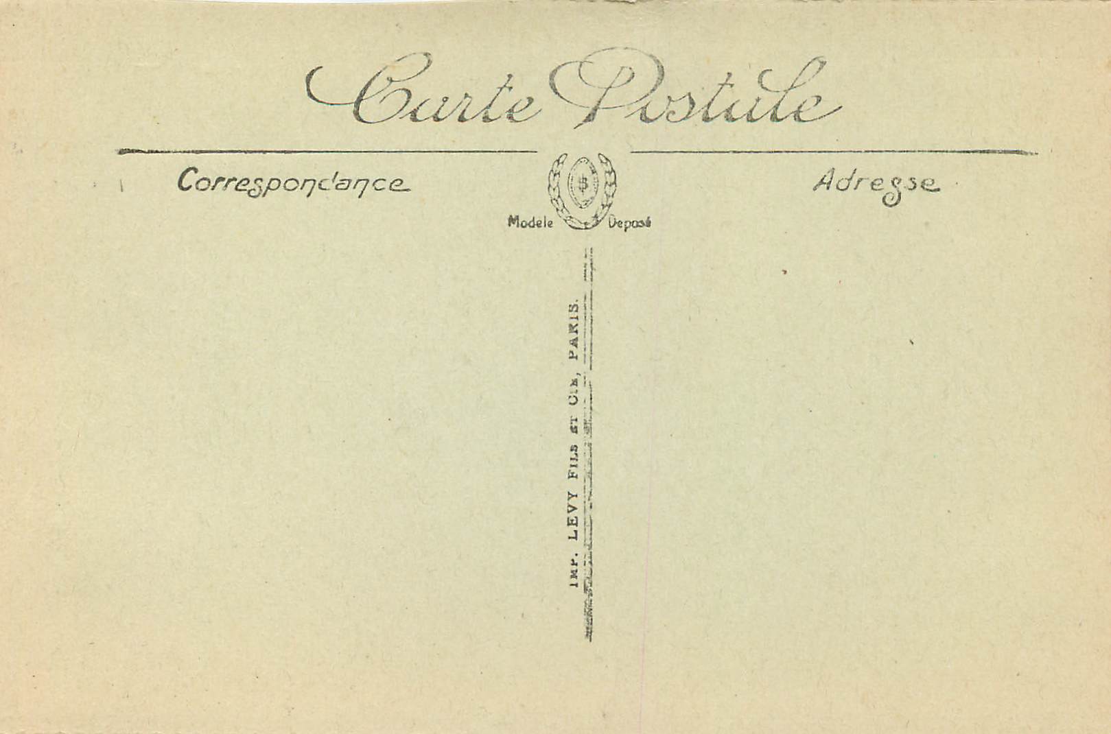 CPA 26 paray le monial apparition de notre seigneur a ste marguerite dans le jardin de la visitation — Rückseite