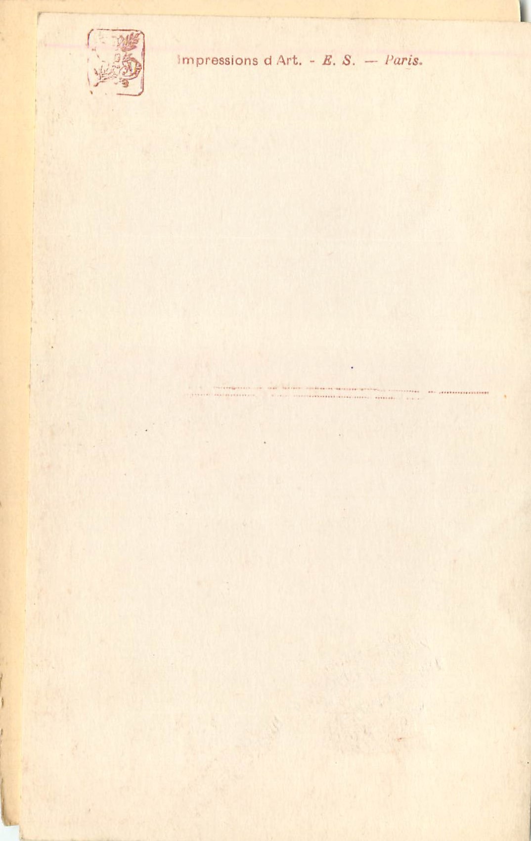 CPA L orage Deyrolle Moutons — Verso