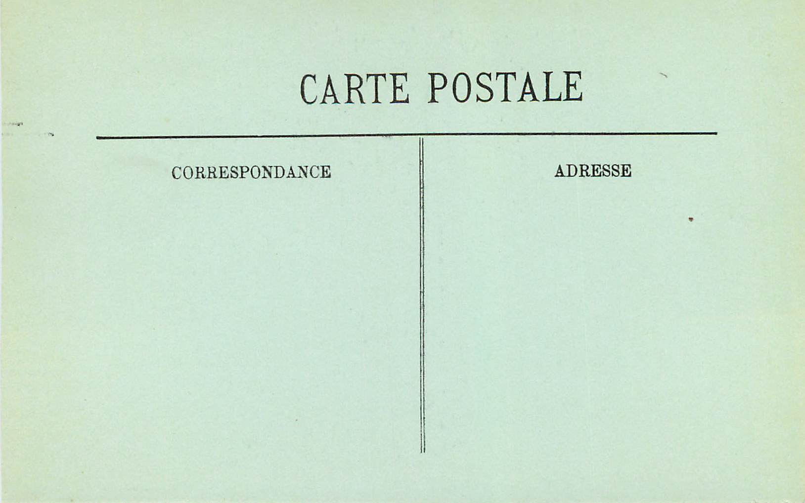 CPA 1 souligne sous vallon chateau de maquille — Rückseite