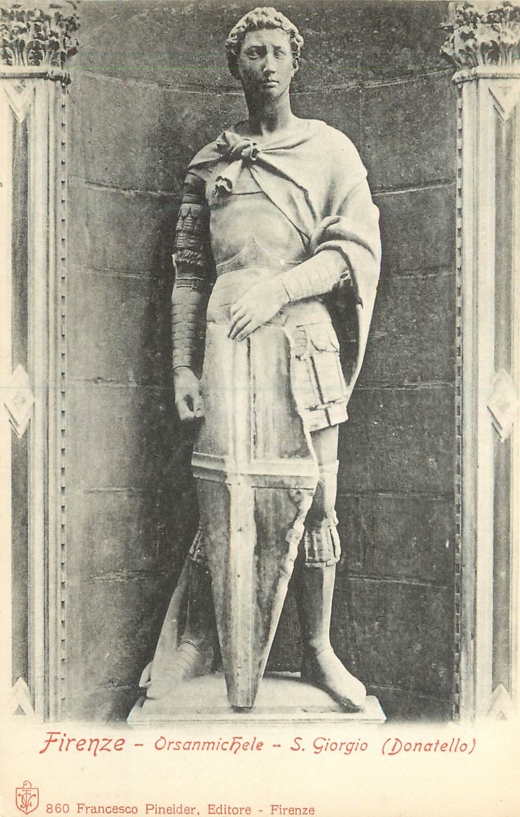 CPA Firenze orsanmichele s giorgio(donatello)