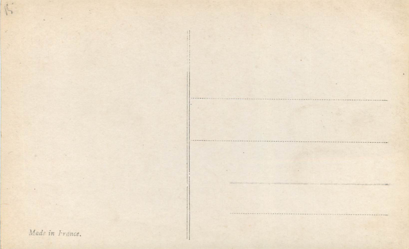 CPA Salon de paris isie — Verso
