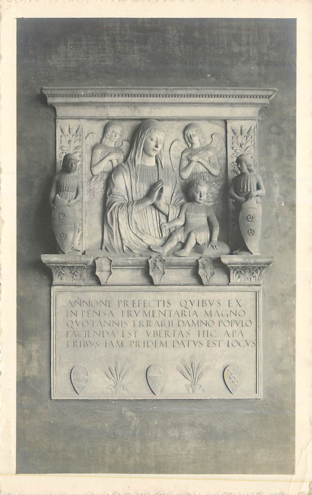 Madonna del Frumento — Palazzo Ducale, Venise — éditeur GEVAERT, n°37