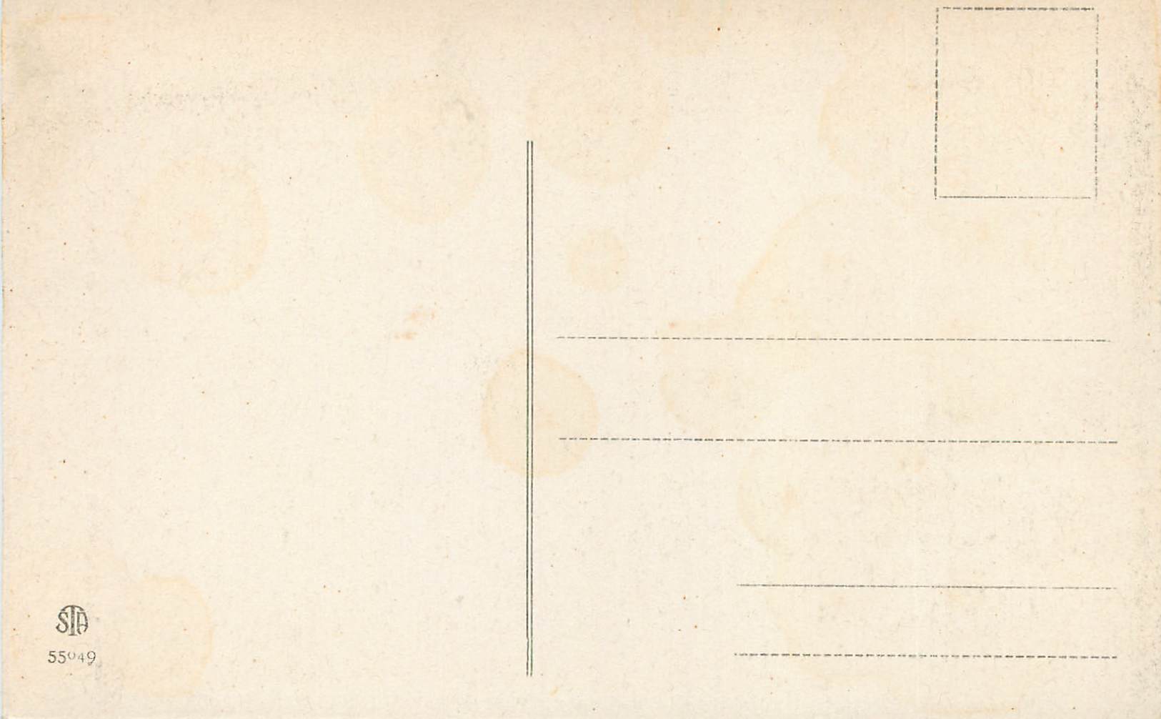 CPA La resurrezione di bazzaro(cav paolo de matheis) montecassino — Back