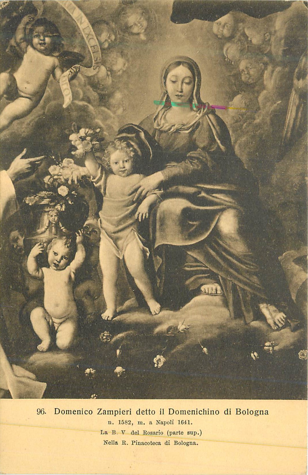 CPA 96 domeco zampieri detto il domenichino di bologna
